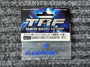 Tamiya 42214 - DAMPER X-RINGS (50 DUROMETER / 8PCS.)