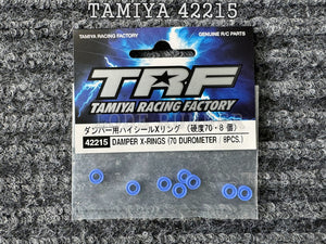 Tamiya 42215 - DAMPER X-RINGS (70 DUROMETER / 8PCS.)