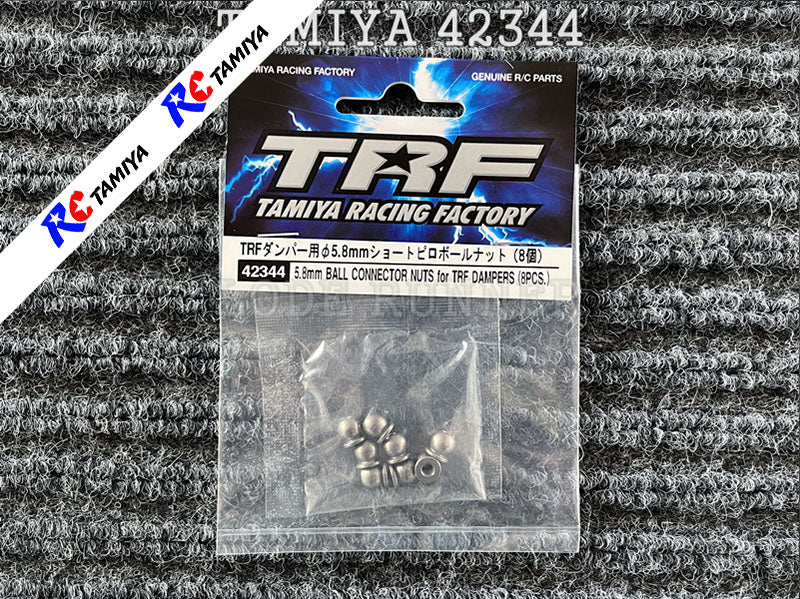 Tamiya 42344 - 5.8mm Ball Connector Nuts For TRF Dampers