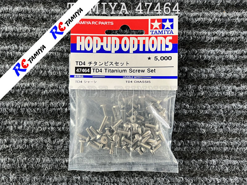 Tamiya 47464 - TD4 Titanium Screw Set