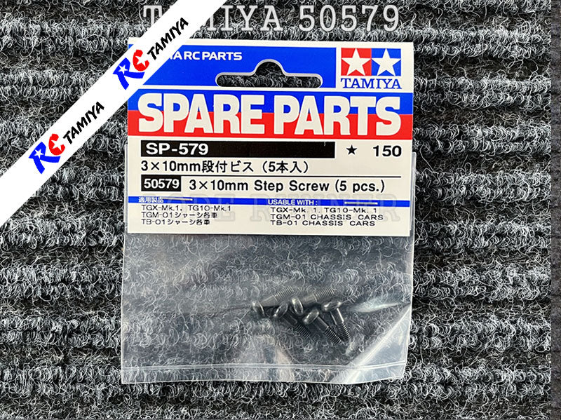 Tamiya 50579 - 3x10mm Step Screws
