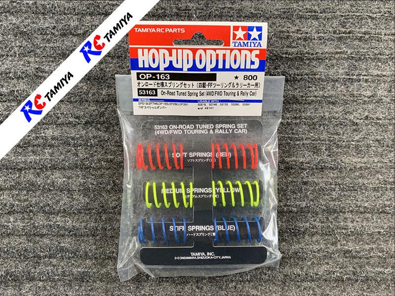 Tamiya 53163 - ON-ROAD TUNED SPRING SET (4WD/FWD TOURING & RALLY CAR)