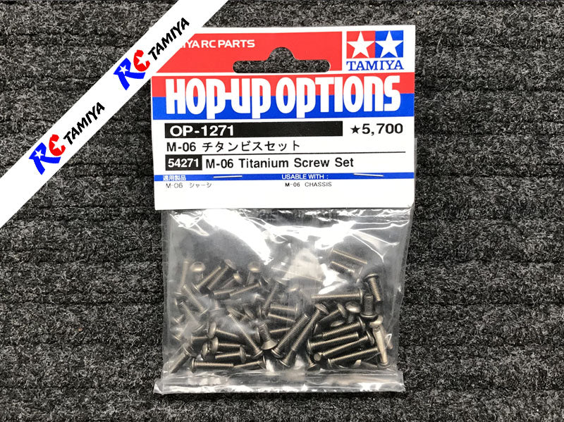 Tamiya 54271 - M06 Titanium Screw Set