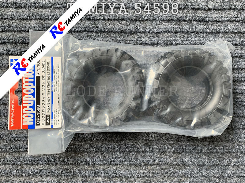 Tamiya 54598 - CC01 Rock Block Tires