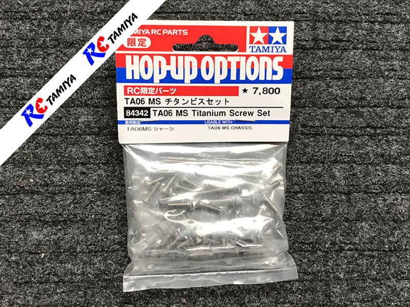 Tamiya 84342 - TA06 MSI Titanium Screw Set